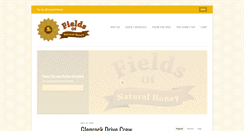 Desktop Screenshot of fieldsofnaturalhoney.com